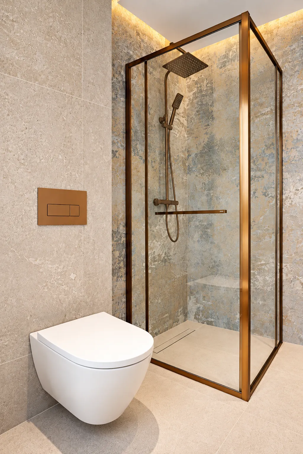 Penthouse Bloc C · Baie dormitor